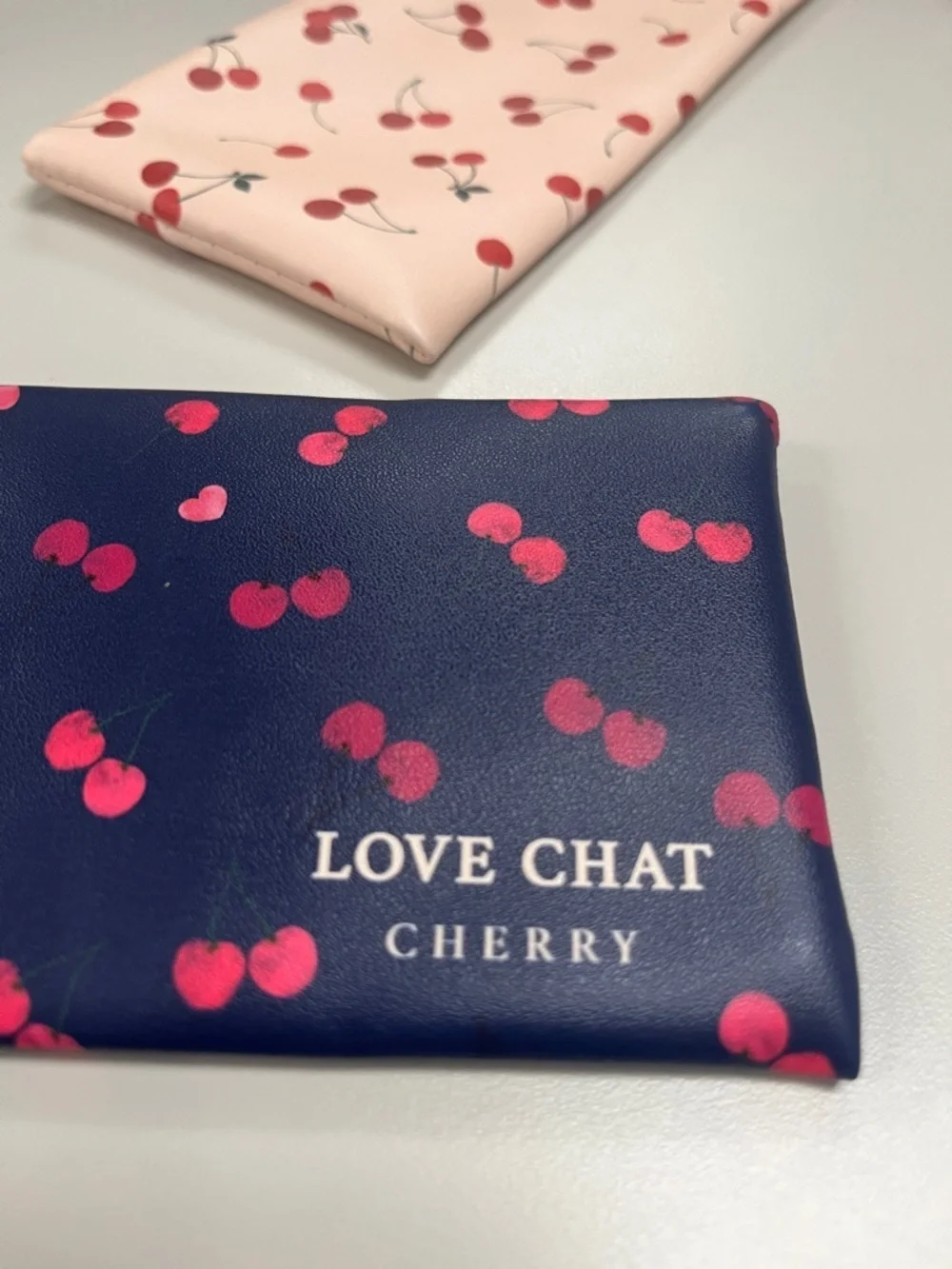 Daiso LOVE CHAT Bundle of 4 Printed Plastic Women's Sunglasses Cases